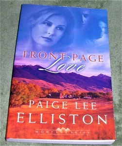FRONT PAGE LOVE by Paige lee Elliston 2006 Trade Paperback ~ 1st Edition - Picture 1 of 7