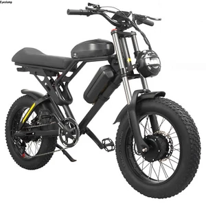 ‌3000W Electric Bicycle Mountain ebike 60KM/H 150km Range Motorcycle Offroad MTB - Picture 1 of 24