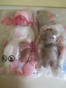 TERABILHIA 18 ZOLL REALISTISCHE ZWILLINGS-BABYPUPPEN MÄDCHEN & JUNGE - Bild 1 von 4