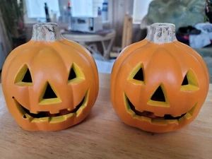 2 - Jack O Lantern Pumpkin Lights Battery THE PAPER MAGIC GROUP 1998 WORKS! 5" - Picture 1 of 7
