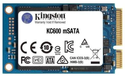 KC600 mSATA SSD SATA 6Gbps Solid State Drive, 256GB - SKC600MS/256G - Image 1 of 3