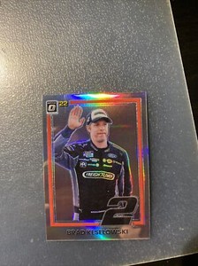 2022 Donruss Optic Racing HOLO Retro Card BRAD KESELOWSKI