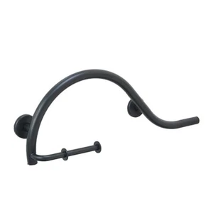 Grab Bar Toilet Paper Holder for Bathroom | 304 Stainless Steel | 30" x 11" - Picture 1 of 56