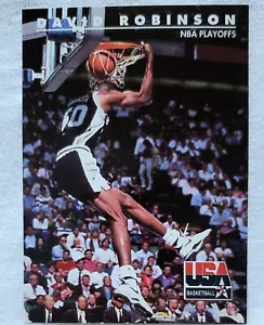 Carta basket 1992 Skybox USA #78 David Robinson San Antonio Spurs - Foto 1 di 2