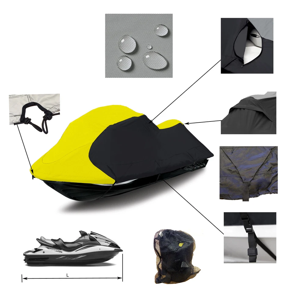 Kawasaki Jet Ski STX 15F embarcación remolcable JetSki cubierta PWC 2013-2017 Y/B Foto 1 de 1