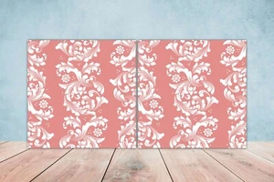 Juego de 2 azulejos de pared de cerámica Damasco decoración cocina salpicadero baño - Imagen 1 de 2
