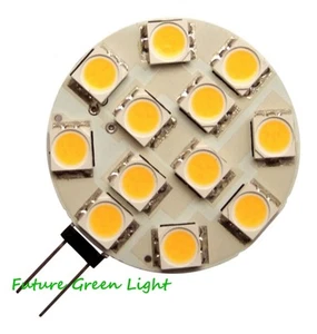 Wohnwagen G4 12 SMD LED 12V (10-30V Dc) 1.8W Weiß/Warmweiß Birne ~ 25W - Picture 1 of 2
