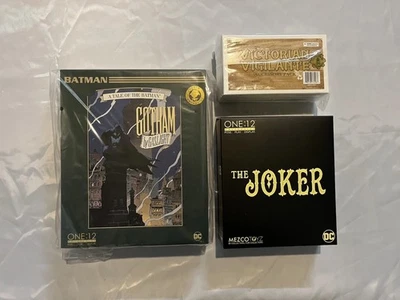 Набор аксессуаров Mezco Gotham By Gaslight Batman, Joker, Victorian Vigilante - Изображение 1 из 4