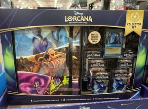Disney Lorcana Primer Capítulo Coleccionista Portafolio Promo Costco Nuevo - Set 6 Paquetes - Imagen 1 de 2