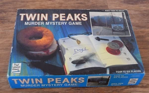 Twin Peaks Murder Mystery Game Paul Lamond 1991 Games Complete Cult David Lynch - Picture 1 of 18