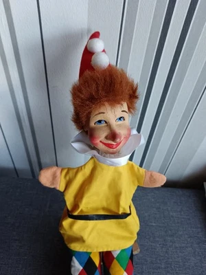 Handpuppe  Kasper Holzkopf handgeschnitzt - Kersa Micha Künstlerpuppen  - Bild 1 von 3