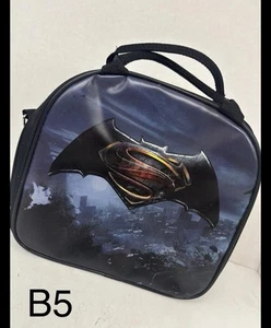 DC Comics Batman VS Superman symbol Insulated Lunch Bag (Black) - Picture 1 of 7