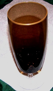 8 Wonderful Gotham Vintage Autumn Gold 7in Tea Goblet Stems - Picture 1 of 2