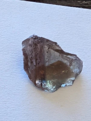 USA seller  3.30 IF flawless Axinite facet rough gemstone specimen - Image 1 of 4