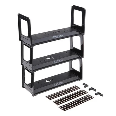 Plastic Display Shelves Stand Support  /64 Model Diecast Cars 3-Floor - Image 1 of 4