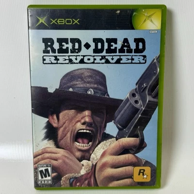 Xbox Red Dead Revolver Rockstar 2004 Original Case & Disc Only Tested M Rated - Image 1 of 3
