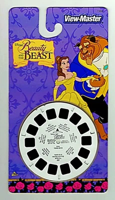 1999 VIEW-MASTER #73892 "DISNEY'S BEAUTY AND THE BEAST" 3-REEL RACK PACK - Image 1 of 3