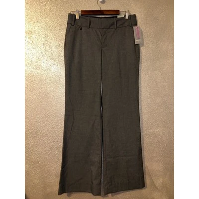 Dockers Office Business Professional Mid Rise Curvy Fit Dark Gray Slacks Pants - Image 1 of 4