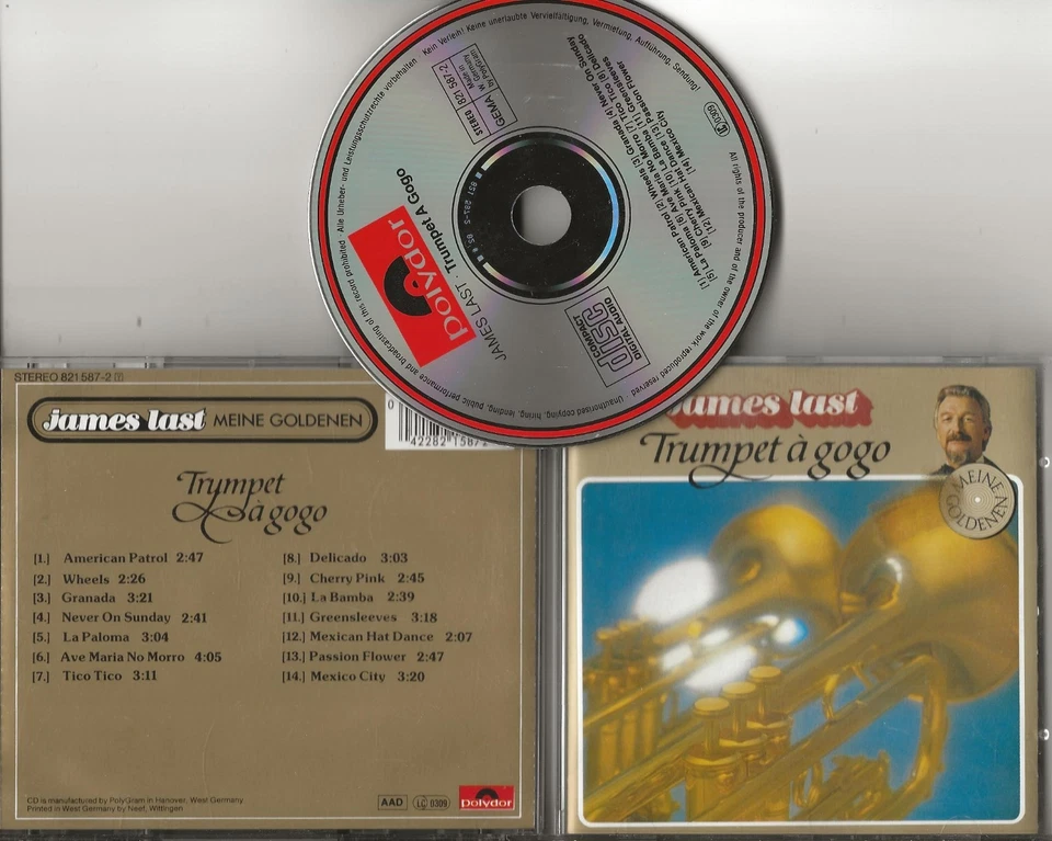 JAMES LAST Trumpet a gogo West German cd full silver 8215872 - Image 1 of 1