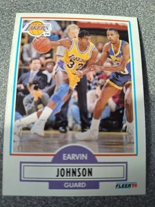 1990-91 Fleer - Magic Johnson #93 V325 - Picture 1 of 2