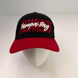 Tampa Bay Buccaneers Hat Men Medium Spell Out Script Flag Skull Hype Core Cap - Picture 1 of 13