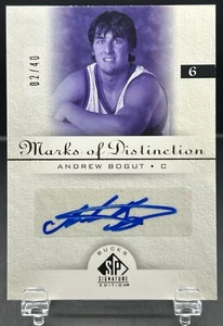 2005-06 SP Signature Marks Of Distinction Andrew Bogut Rookie Auto 2/40! - Picture 1 of 2