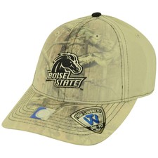 NCAA Top of the World Boise State Broncos Fade Camo Flex Fit Mossy Oak Hat Cap 