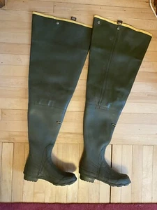 Lacrosse Outdoorsman Hip Waders Green Hunting Fishing Outdoor 32” Mens 6 - Picture 1 of 8
