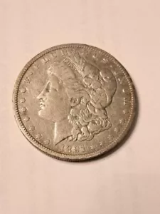 1891-O Morgan Silver Dollar Coin - Picture 1 of 2