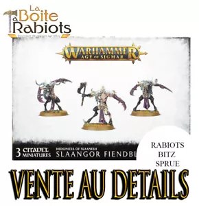 Warhammer Age of sigmar Hedonites of slaanesh Slaangor Vente au détails Rabiots - Imagen 1 de 25