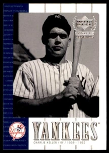 2000 UPPER DECK YANKEES LEGENDS - #38 CHARLIE KELLER NEW YORK YANKEES - Picture 1 of 2