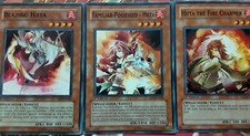 Yugioh Hiita the Fire Charmer Familiar-Possessed Blazing Common EOJ EEN TLM 1st