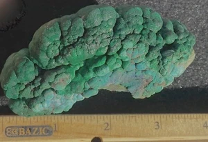 Malachit Botryoidal schönes Exemplar Knötchen 186 Gramm oder 6,5 Unzen Kongo - Bild 1 von 7