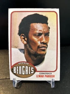 1976 Topps Football Lemar Parrish Cincinnati Bengals #135 - Imagen 1 de 2