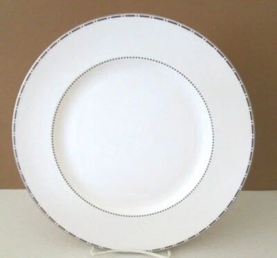 WEDGWOOD/ VERA WANG BAGUETTE DINNER PLATE- 10 3/4" 0603J