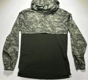 Under Armour Jacket Mens Medium Camo Green Cold Gear Fitted Windbreaker Shell - Picture 1 of 15