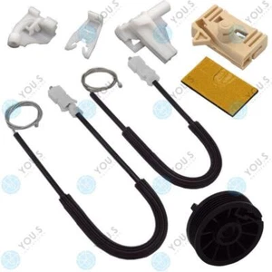 Per RENAULT CLIO II 2/3 Porte Kit Riparazione Alzavetro Cavo - Anteriore Destro - Picture 1 of 1