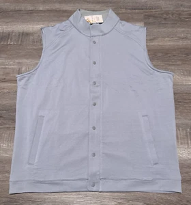 Peter Millar Crown Sport Men's Large Gale Beaumont Performance Gilet Golf Vest L - Picture 1 of 8