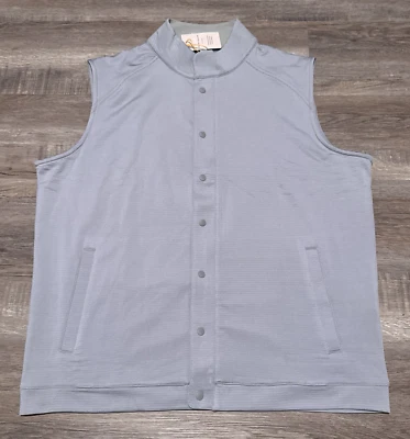 Peter Millar Crown Sport Men's Large Gale Beaumont Performance Gilet Golf Vest L - Image 1 of 4