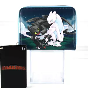 Loungefly How To Train Your Dragons Babies Mini Zipper Wallet Faux Leather 2025 - Picture 1 of 12