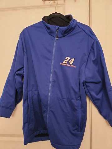 NASCAR Chase Elliot #24 Antigua Blue Jacket Men's XL Cover