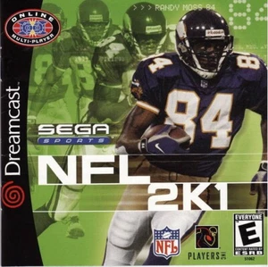 NFL 2K1 Sega Dreamcast Great Condition Complete Fast Shipping - Picture 1 of 1