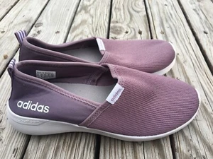 Adidas Lite Racer Shoes Purple Slip On Athletic Sneakers Size 7.5 Womens FX3305 - Picture 1 of 18