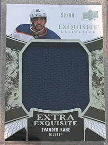 Evander Kane Extra Exquisite /99 2024-25 Upper Deck Black Diamond Oilers - Bild 1 von 2