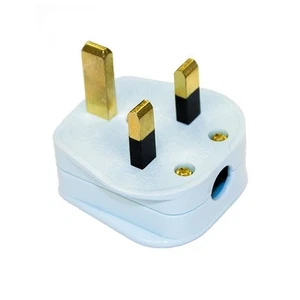 SUPRA LO RAD GOLD PLATED UK MAINS PLUG | MCRU 13 AMP SILVER PLATED FUSE - Picture 1 of 1