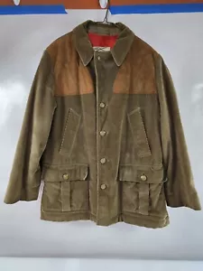 Chaqueta de tiro de pana Invertere The Squire gamuza para hombre talla XL de colección - Imagen 1 de 24