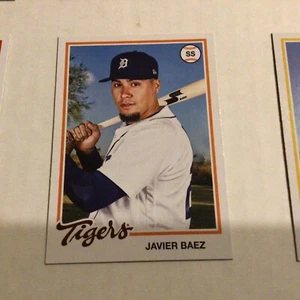 2022 topps archives @@ base card @@ #193 Javier Baez - Detroit Tigers - Picture 1 of 1
