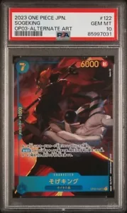 Sogeking Usopp Alt Art One Piece Pillars of Strength JPN OP03-122 SEC PSA 10 - Bild 1 von 2