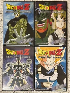 Dragon Ball Z Complete Perfect Cell Saga, Brand New 4 DVD Set, Sealed Funimation - Picture 1 of 4