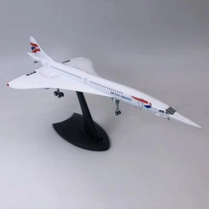 1/200 Scale British Airways Concorde G-BOAG Diecast Aircraft Model Airliner Toy - Picture 1 of 20